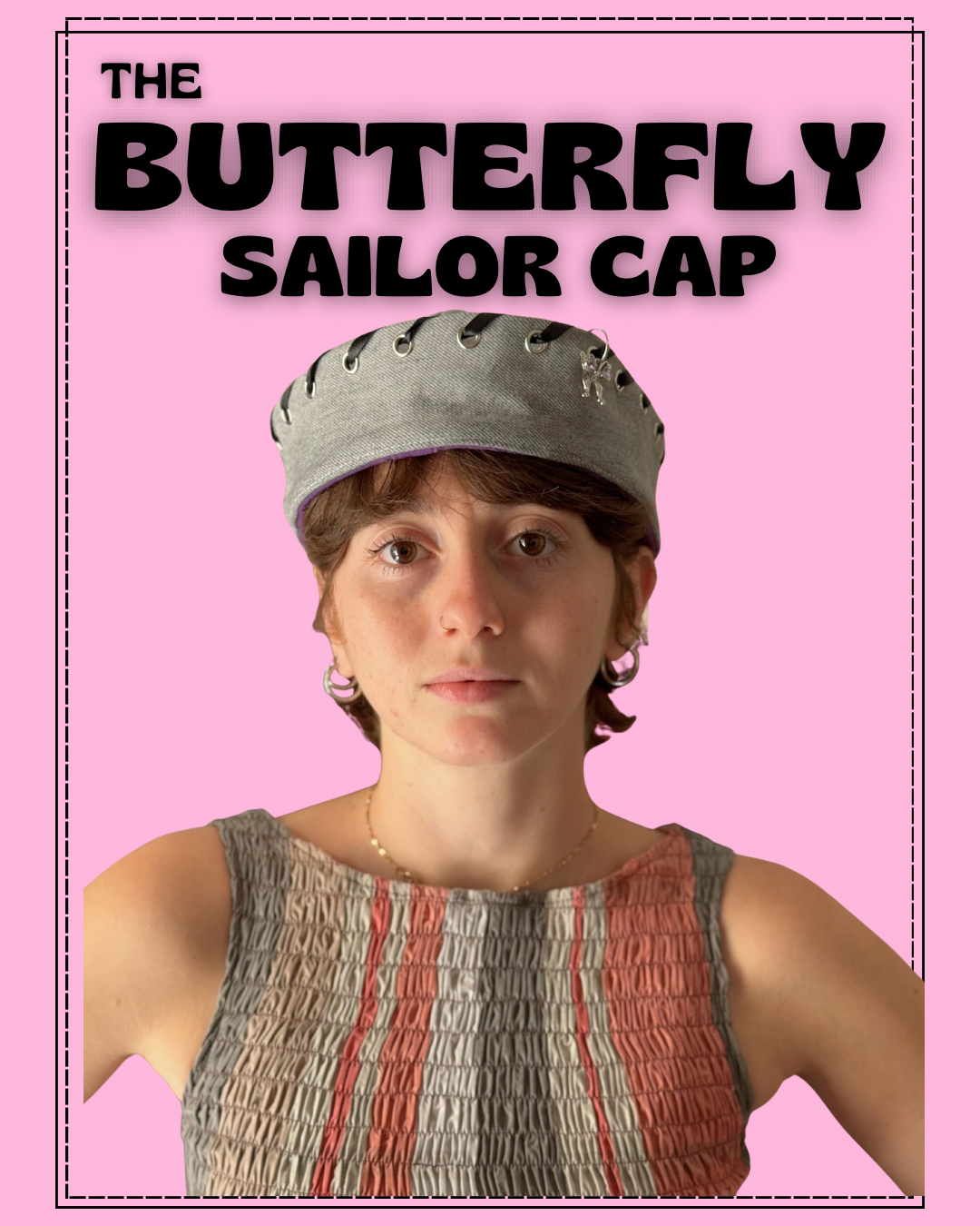 The Butterfly Sailor Cap