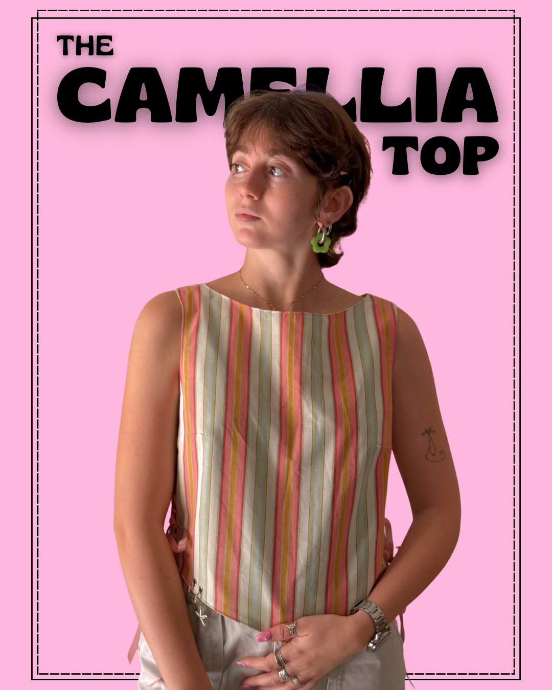 The Camellia Top