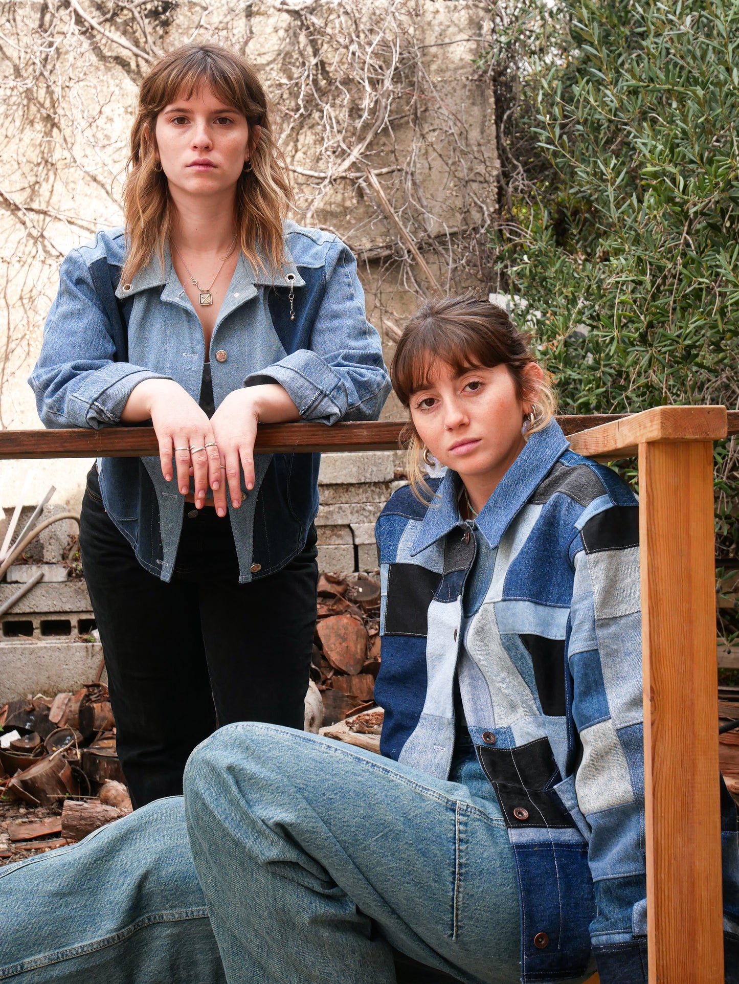The Denim Swirl - Blue