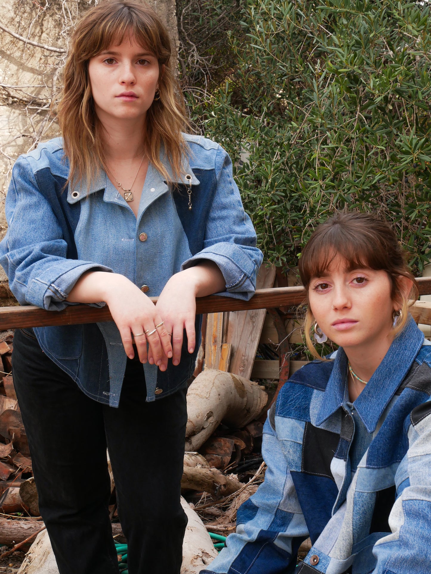The Denim Swirl - Blue