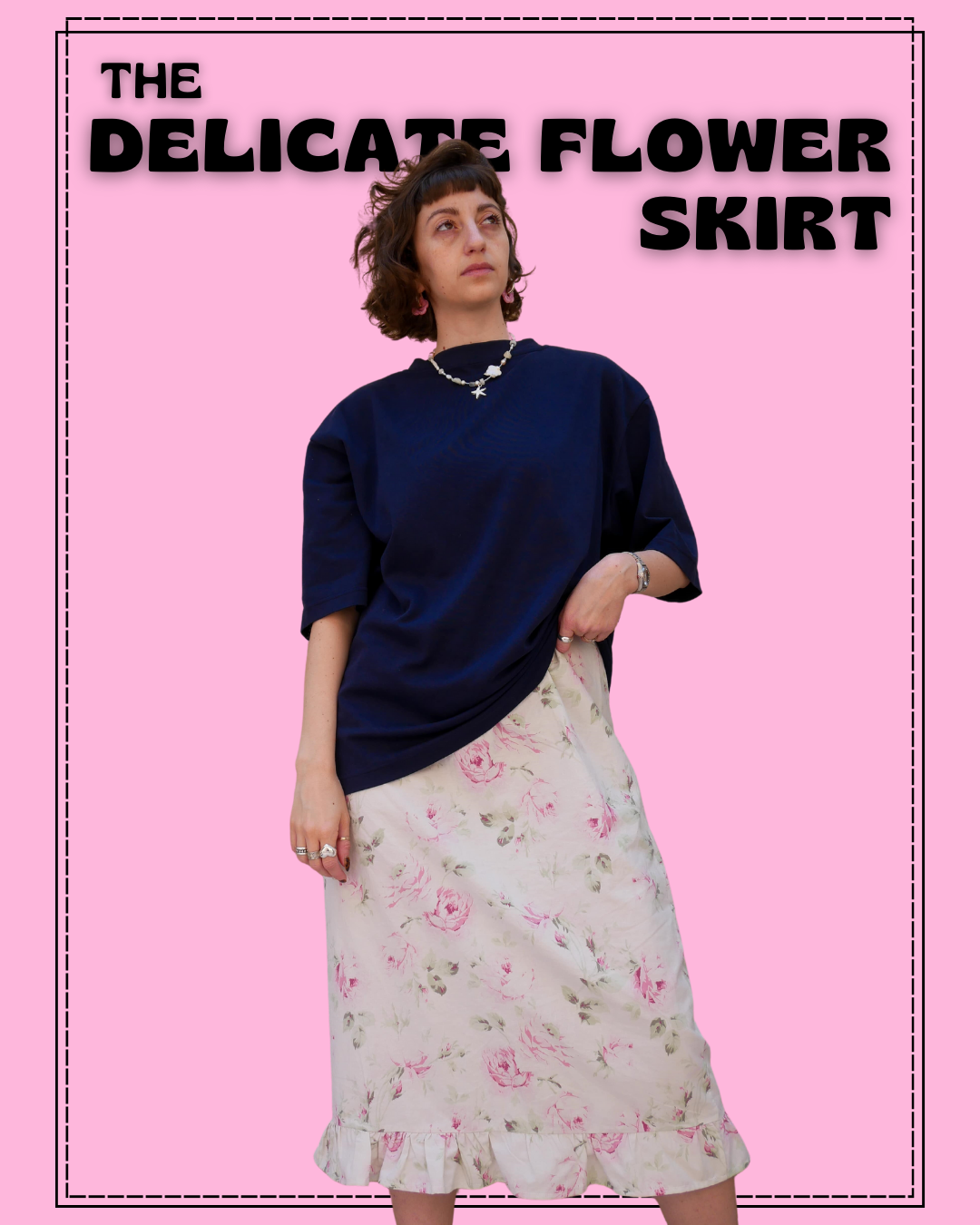 THE DELICATE FLOWER SKIRT