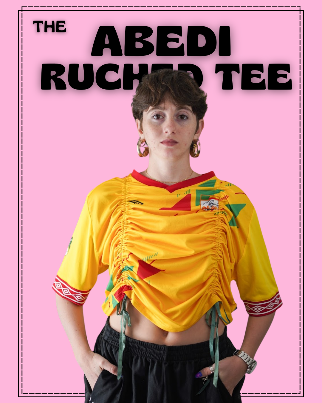 The Abedi Ruched Tee