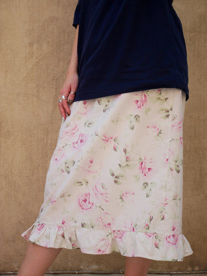 THE DELICATE FLOWER SKIRT