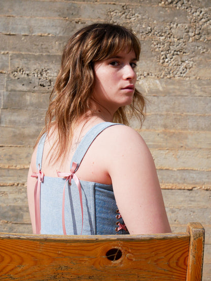 The Denim Heart Corset