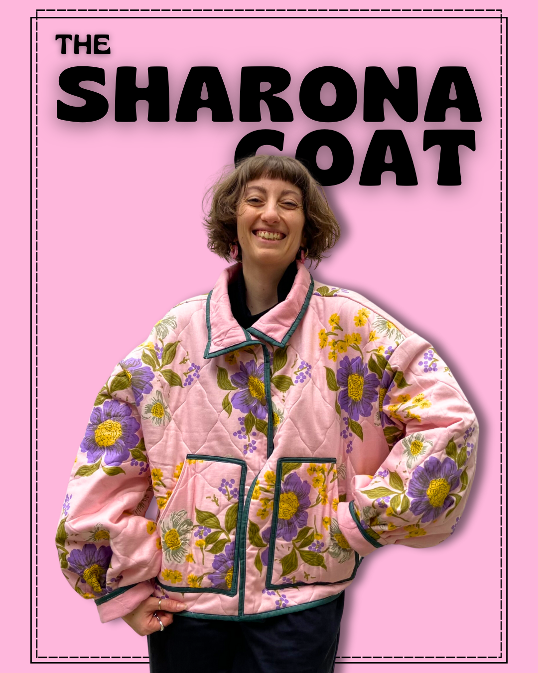 THE SHARONA COAT – BOLSA - by Neta - בולסה